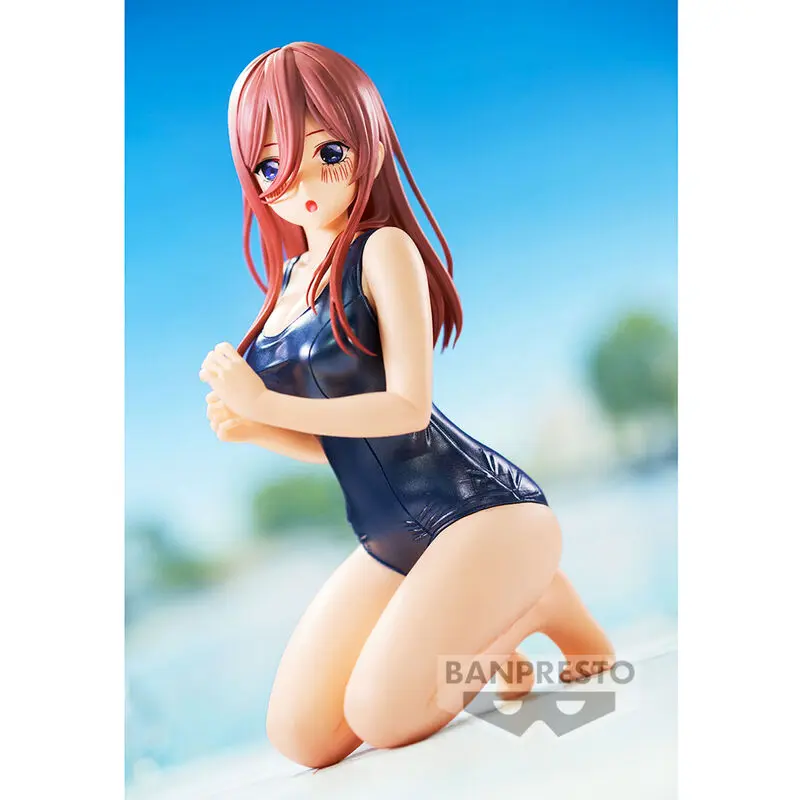 The Quintessential Quintuplets Movie Celestial Vivi School Style Miku Nakano figura 12 cm fotografija izdelka