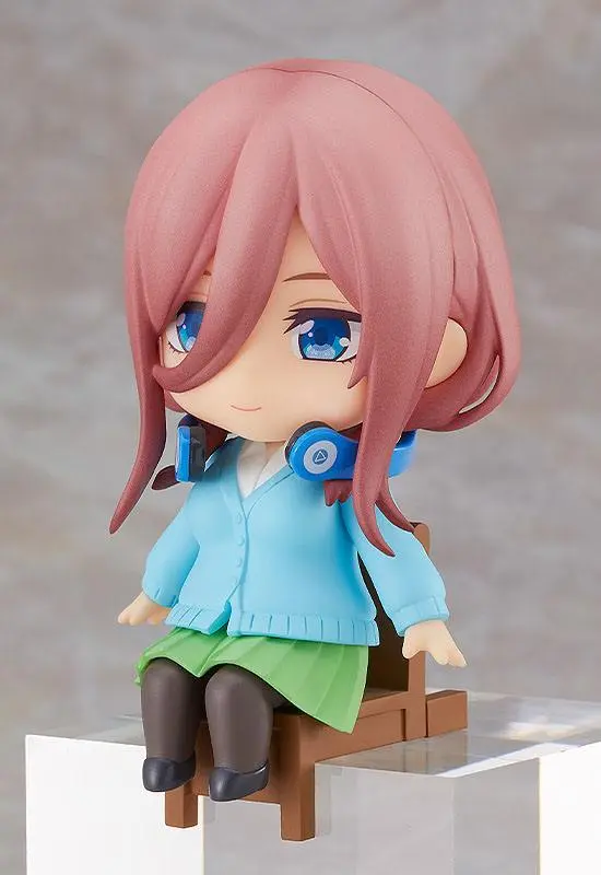 The Quintessential Quintuplets Movie Nendoroid Swacchao! Figura Miku Nakano 9 cm fotografija izdelka