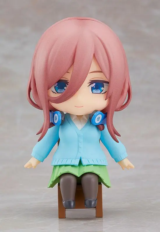 The Quintessential Quintuplets Movie Nendoroid Swacchao! Figura Miku Nakano 9 cm fotografija izdelka