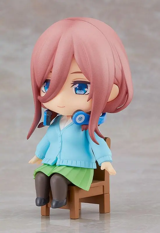 The Quintessential Quintuplets Movie Nendoroid Swacchao! Figura Miku Nakano 9 cm fotografija izdelka