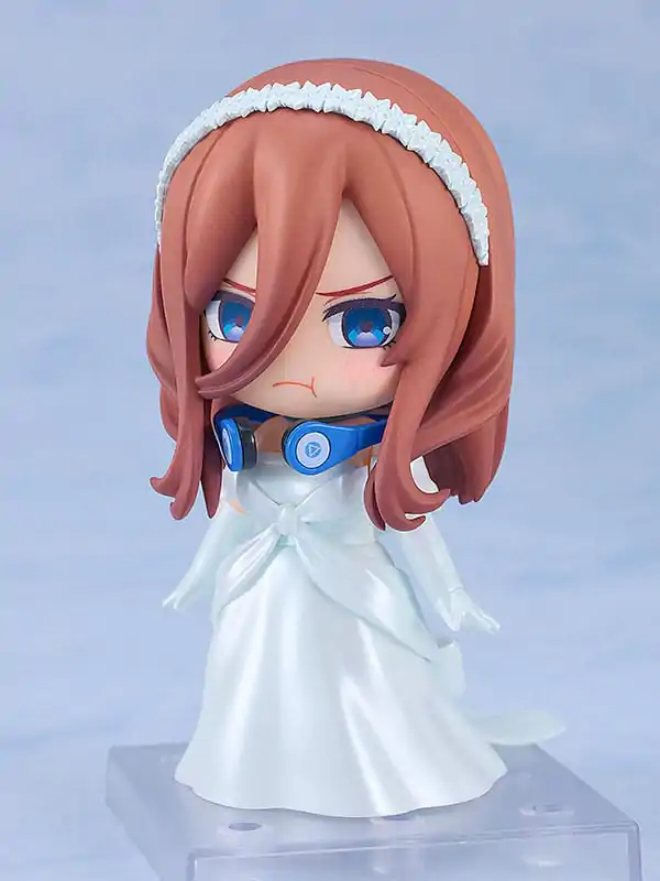 The Quintessential Quintuplets Nendoroid akcijska figura Miku Nakano: Wedding Dress Ver. 10 cm fotografija izdelka