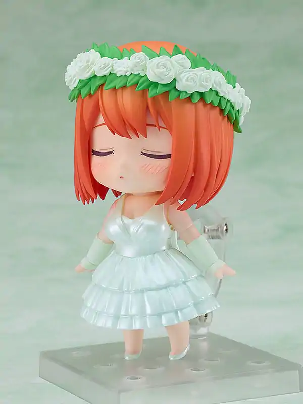 The Quintessential Quintuplets Nendoroid akcijska figura Yotsuba Nakano: Wedding Dress Ver. 10 cm fotografija izdelka