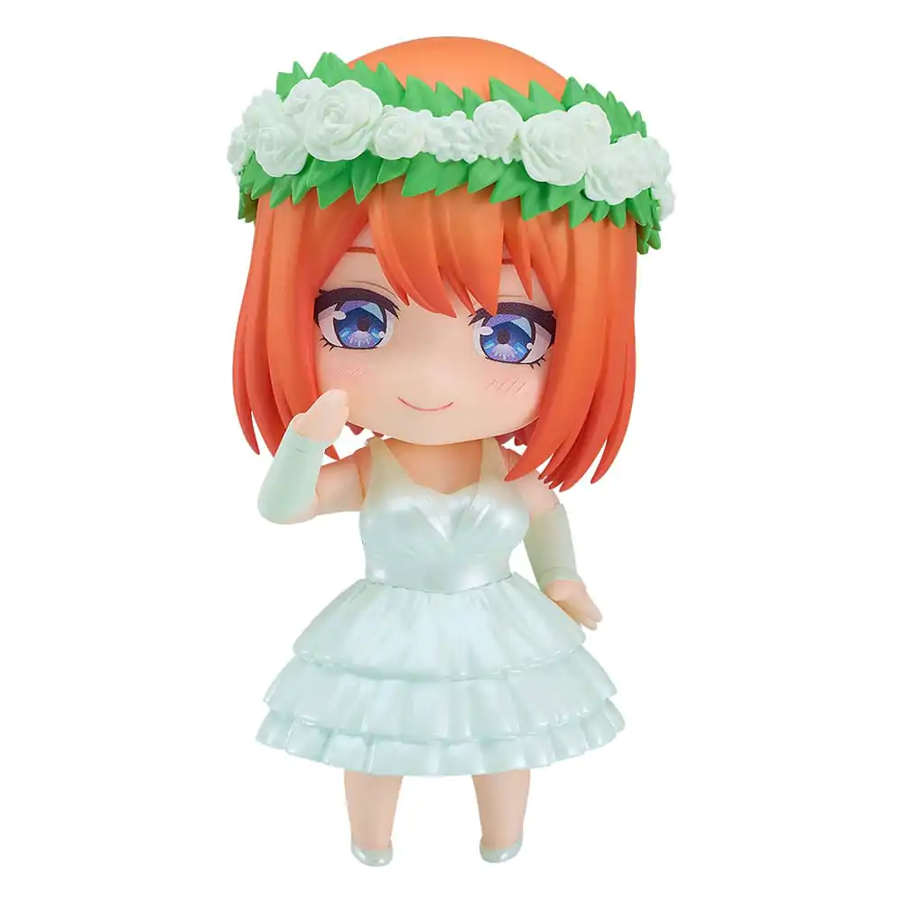 The Quintessential Quintuplets Nendoroid akcijska figura Yotsuba Nakano: Wedding Dress Ver. 10 cm fotografija izdelka