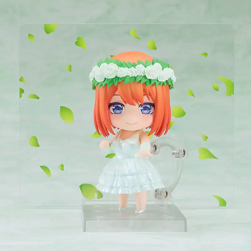 The Quintessential Quintuplets Nendoroid akcijska figura Yotsuba Nakano: Wedding Dress Ver. 10 cm fotografija izdelka