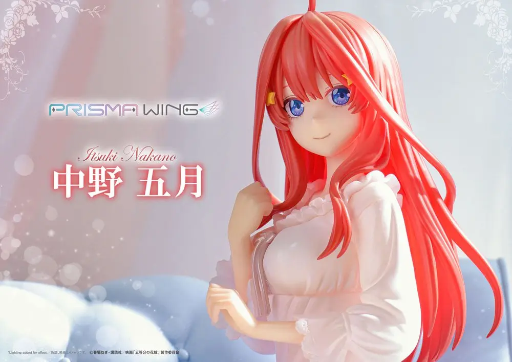 The Quintessential Quintuplets Prisma Wing PVC Kip 1/7 Itsuki Nakano 18 cm fotografija izdelka