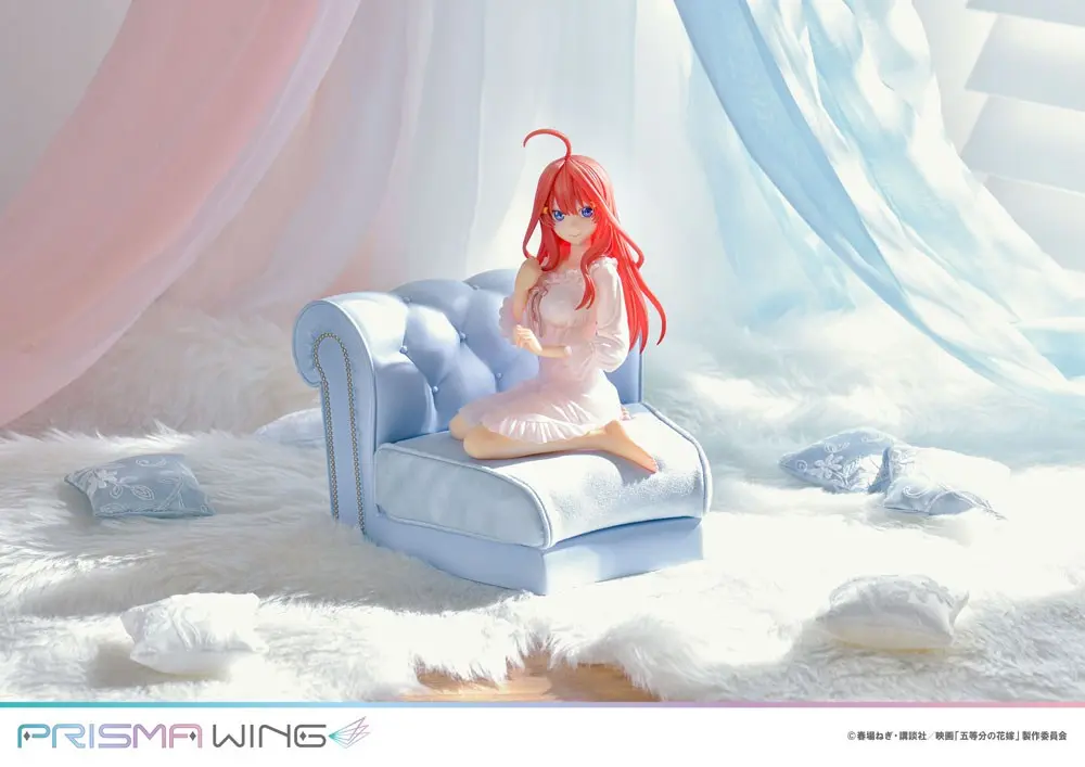 The Quintessential Quintuplets Prisma Wing PVC Kip 1/7 Itsuki Nakano 18 cm fotografija izdelka