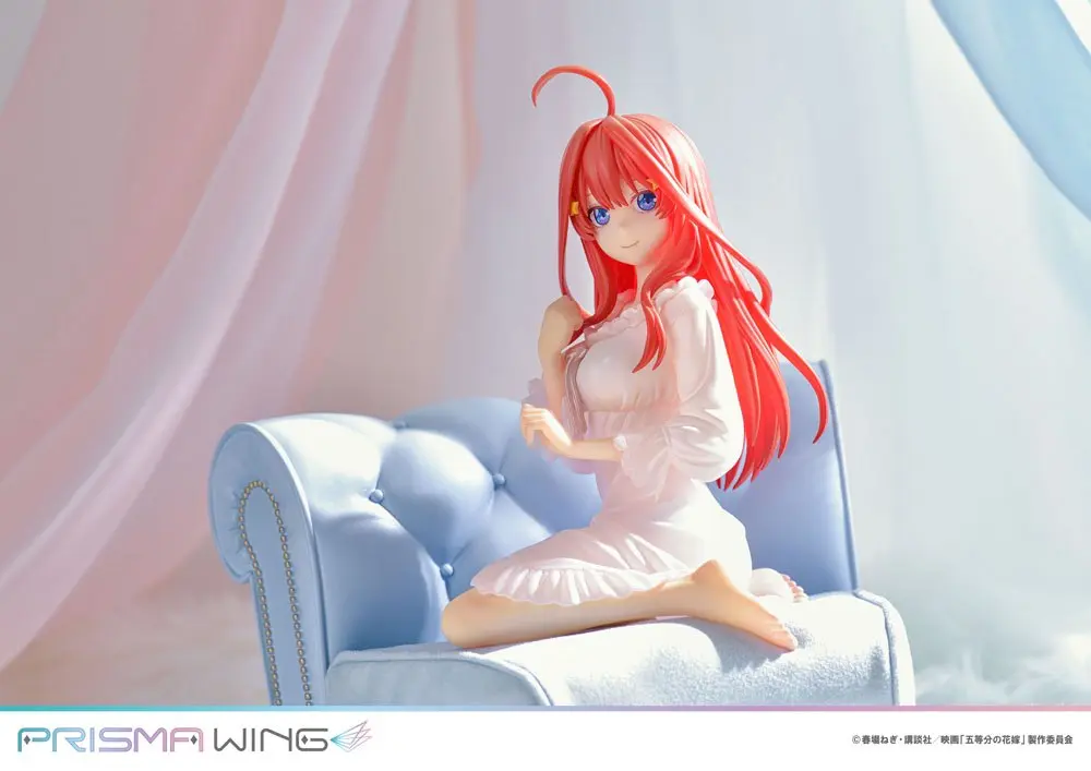 The Quintessential Quintuplets Prisma Wing PVC Kip 1/7 Itsuki Nakano 18 cm fotografija izdelka