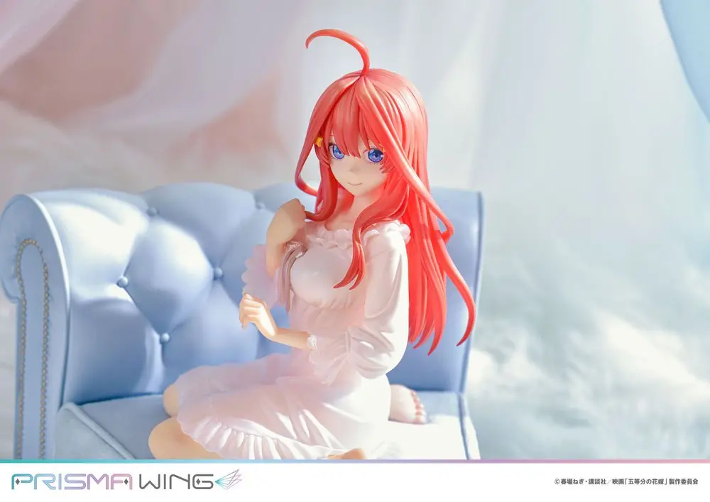 The Quintessential Quintuplets Prisma Wing PVC Kip 1/7 Itsuki Nakano 18 cm fotografija izdelka