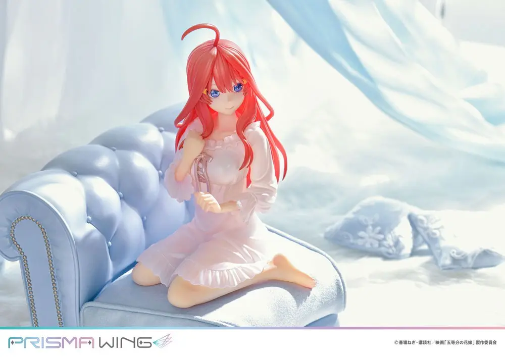 The Quintessential Quintuplets Prisma Wing PVC Kip 1/7 Itsuki Nakano 18 cm fotografija izdelka