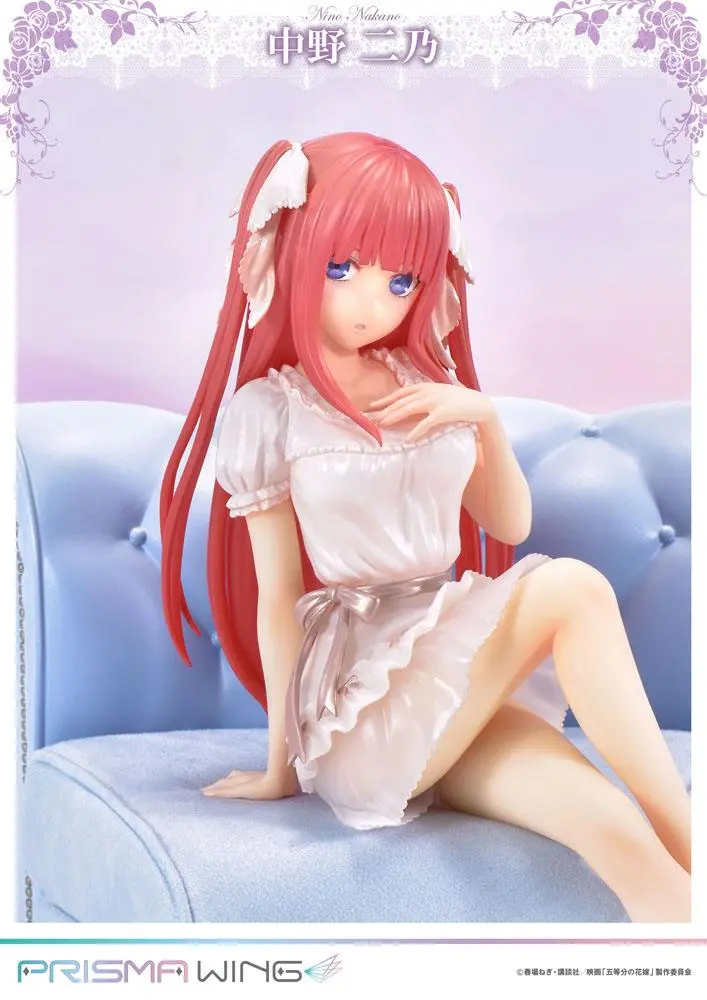 The Quintessential Quintuplets Prisma Wing PVC kip 1/7 Nino Nakano 17 cm fotografija izdelka