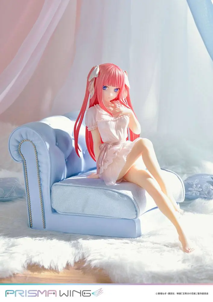 The Quintessential Quintuplets Prisma Wing PVC kip 1/7 Nino Nakano 17 cm fotografija izdelka