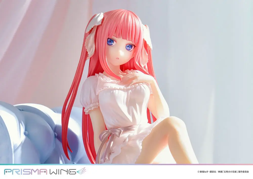 The Quintessential Quintuplets Prisma Wing PVC kip 1/7 Nino Nakano 17 cm fotografija izdelka