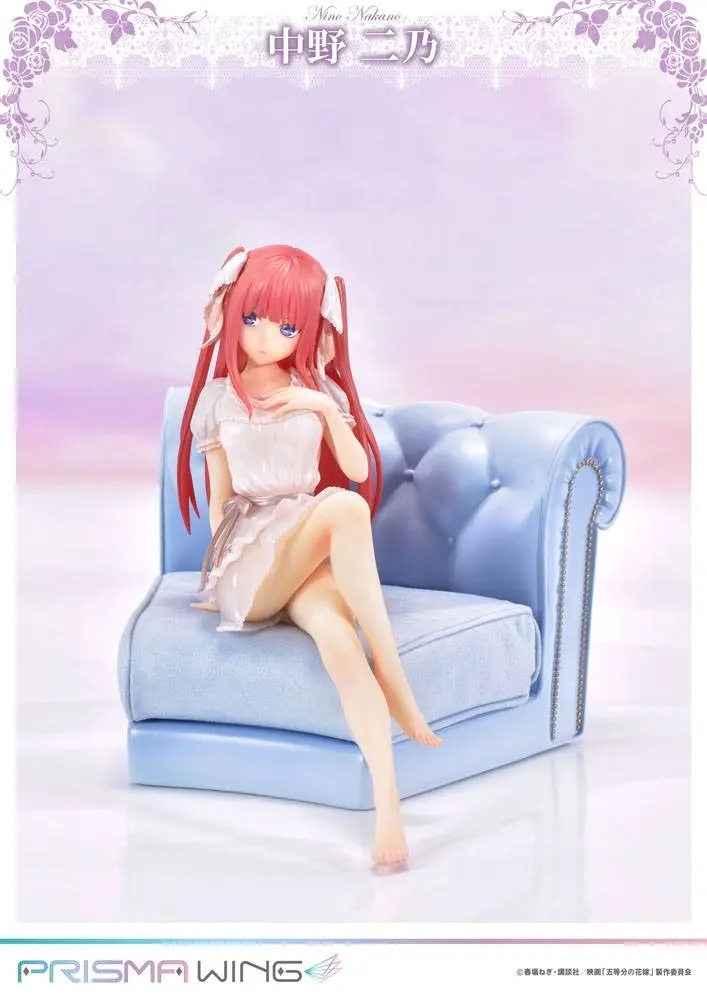 The Quintessential Quintuplets Prisma Wing PVC kip 1/7 Nino Nakano 17 cm fotografija izdelka