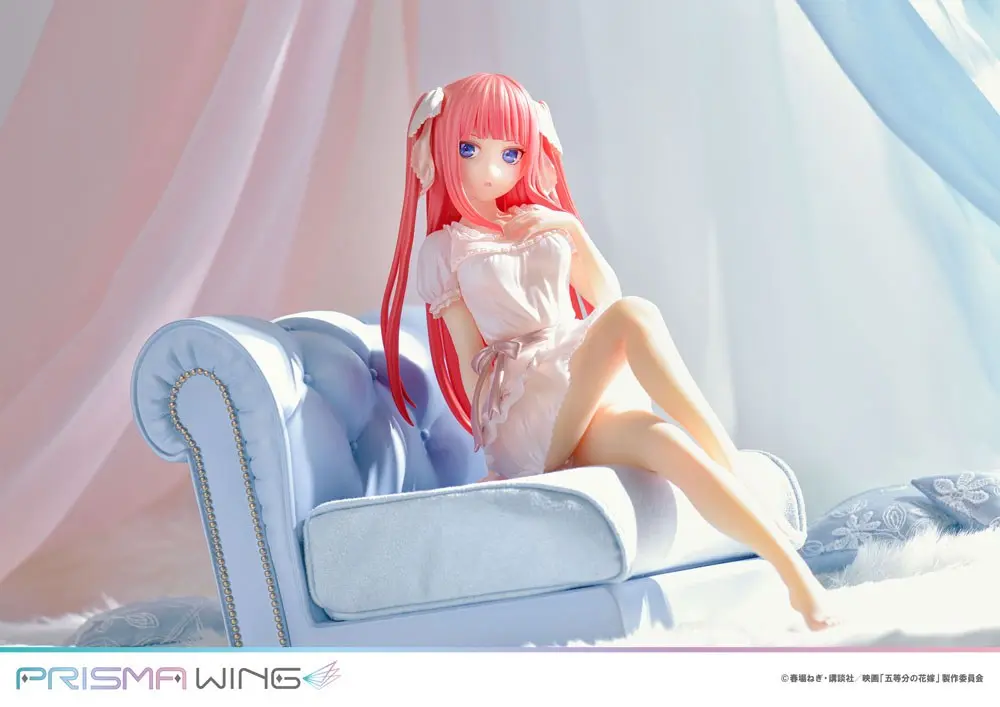 The Quintessential Quintuplets Prisma Wing PVC kip 1/7 Nino Nakano 17 cm fotografija izdelka