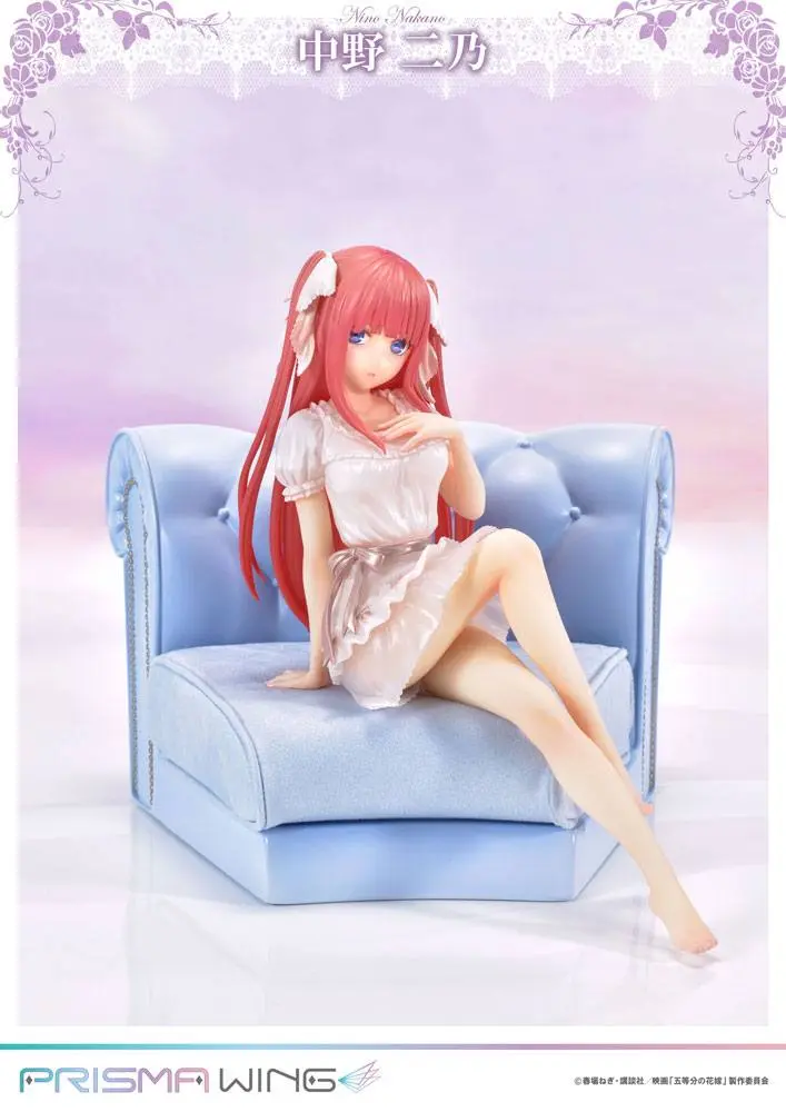 The Quintessential Quintuplets Prisma Wing PVC kip 1/7 Nino Nakano 17 cm fotografija izdelka