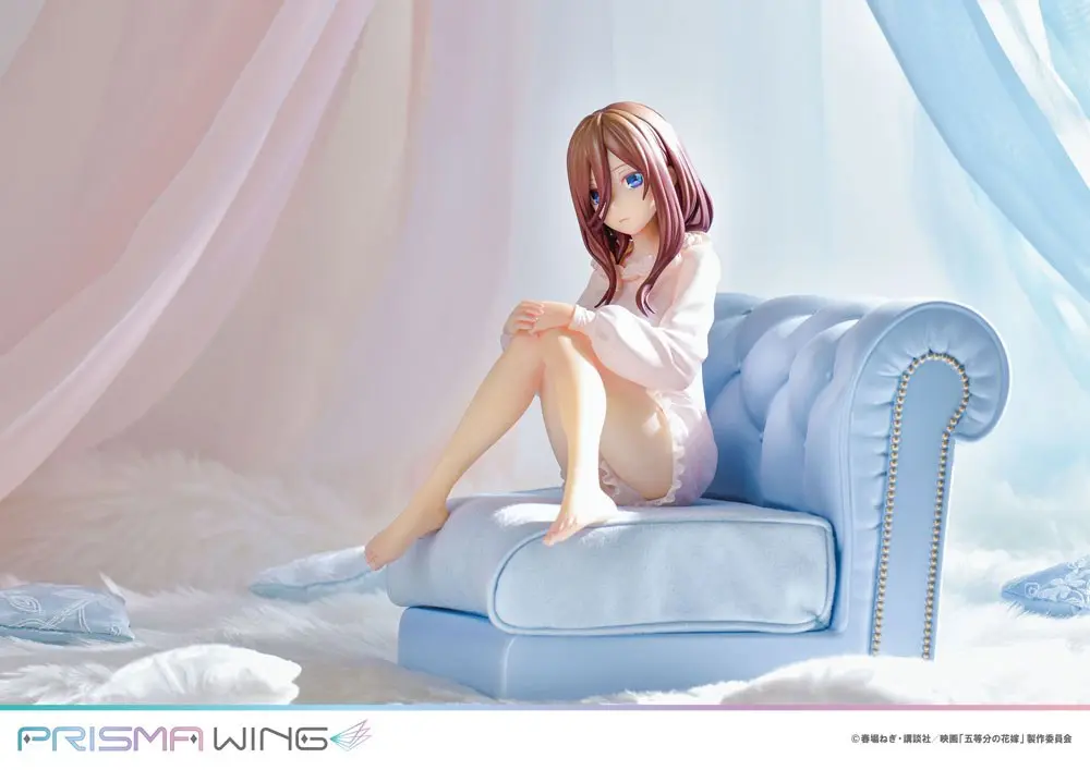 The Quintessential Quintuplets Prisma Wing PVC Kip 1/7 Miku Nakano 16 cm fotografija izdelka