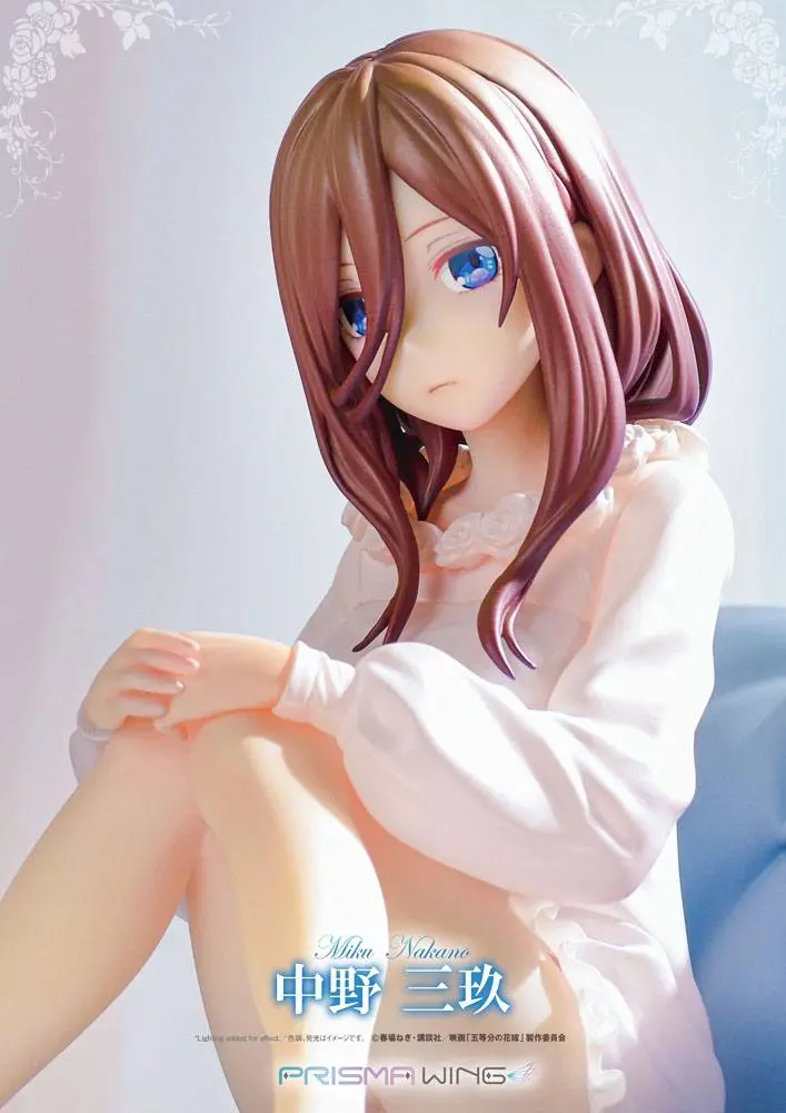 The Quintessential Quintuplets Prisma Wing PVC Kip 1/7 Miku Nakano 16 cm fotografija izdelka