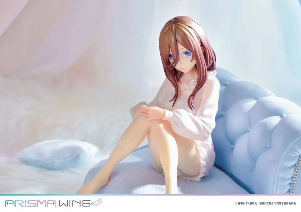 The Quintessential Quintuplets Prisma Wing PVC Kip 1/7 Miku Nakano 16 cm fotografija izdelka