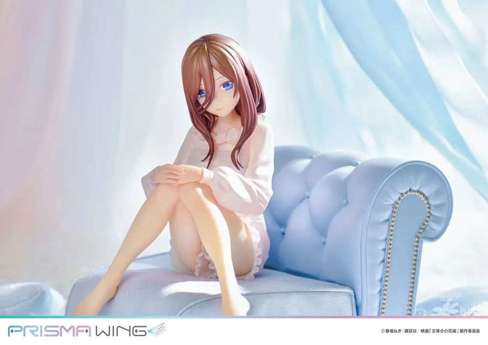 The Quintessential Quintuplets Prisma Wing PVC Kip 1/7 Miku Nakano 16 cm fotografija izdelka