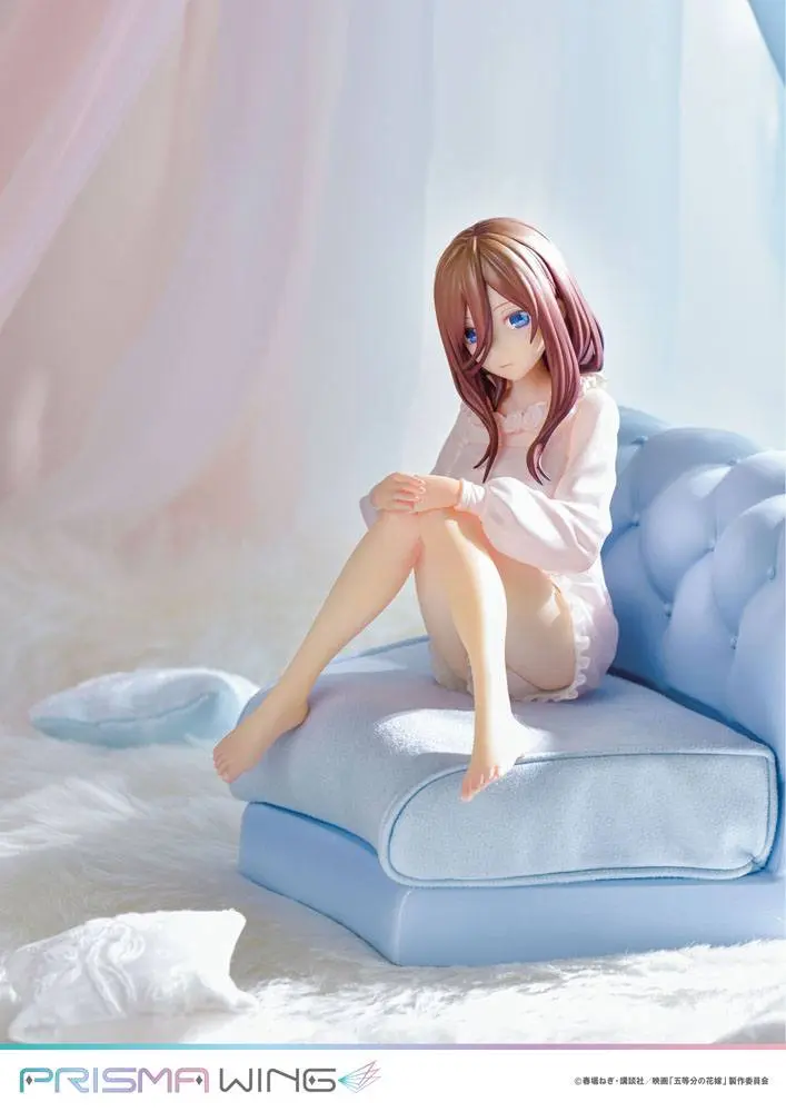 The Quintessential Quintuplets Prisma Wing PVC Kip 1/7 Miku Nakano 16 cm fotografija izdelka