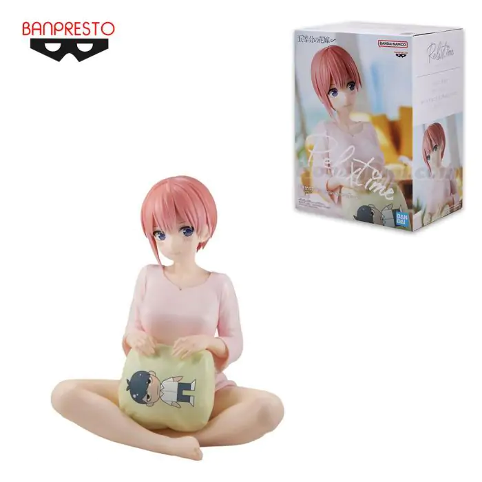 The Quintessential Quintuplets Relax time Ichika Nakano figura 12 cm fotografija izdelka