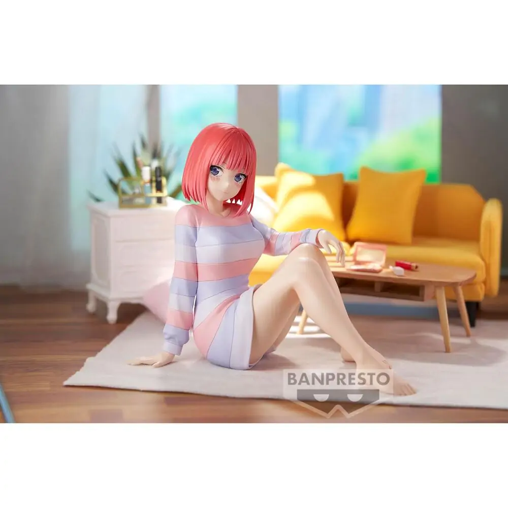 The Quintessential Quintuplets Relax time Nino Nakano figura 12 cm fotografija izdelka