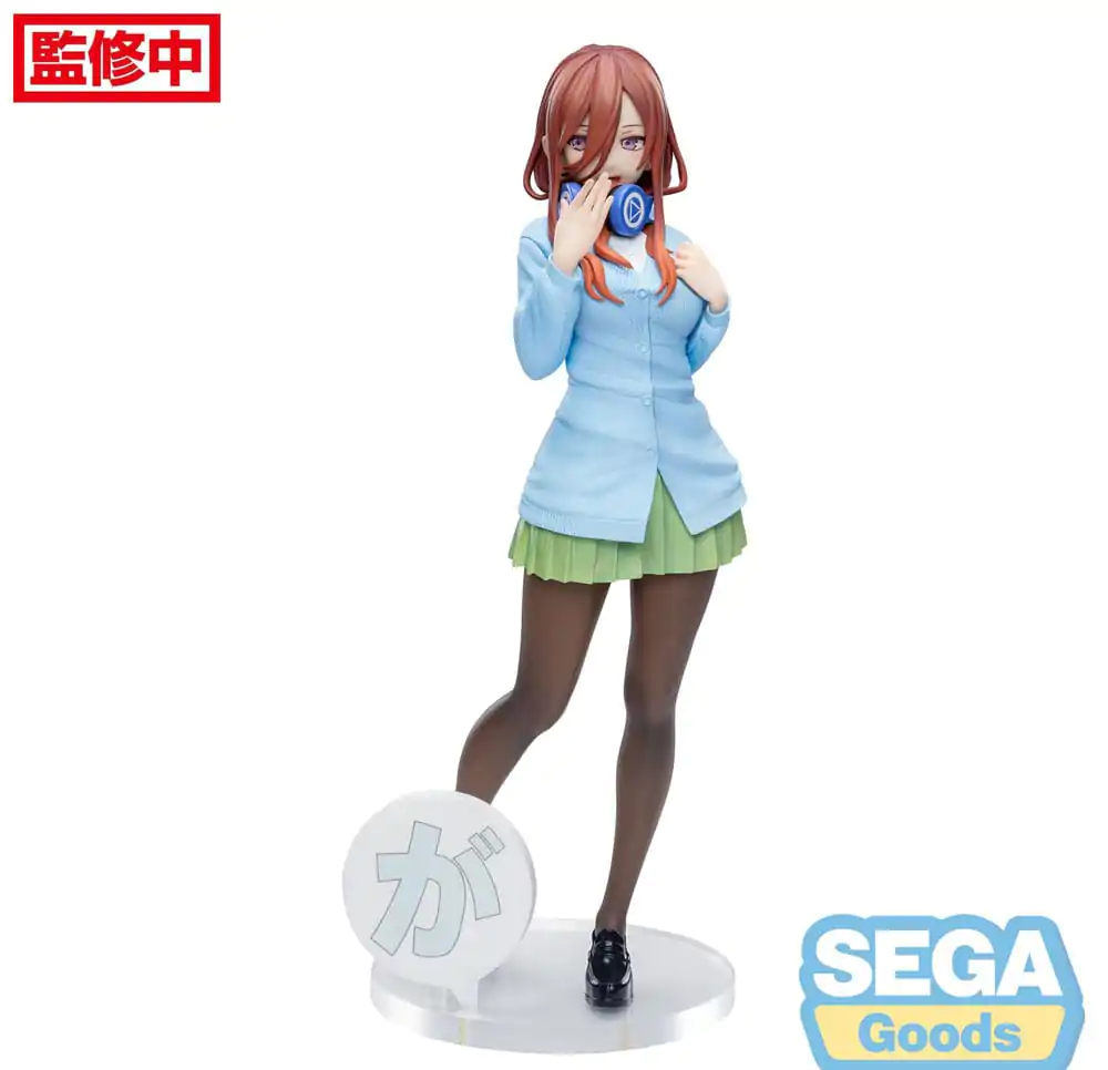 The Quintessential Quintuplets Specials Luminasta PVC Kip Miku Nakano 20 cm fotografija izdelka