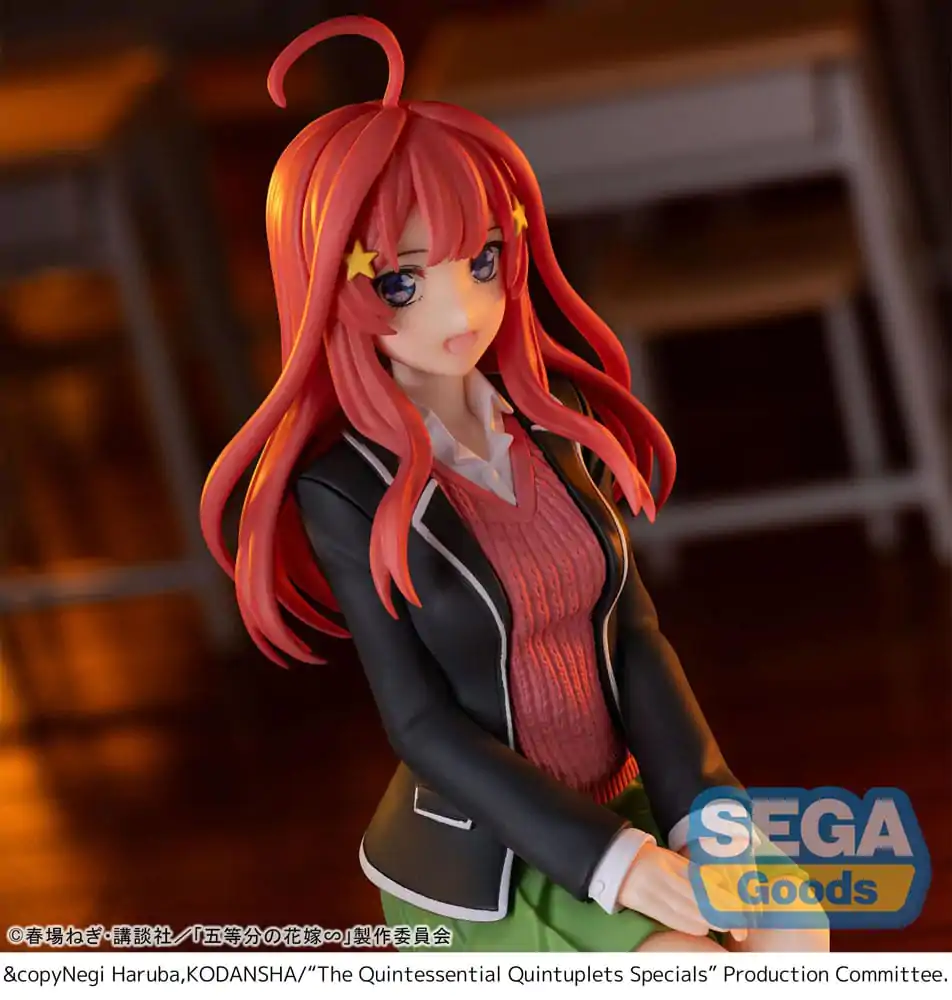 The Quintessential Quintuplets Specials PM Perching PVC Kip Itsuki Nakano 10 cm fotografija izdelka