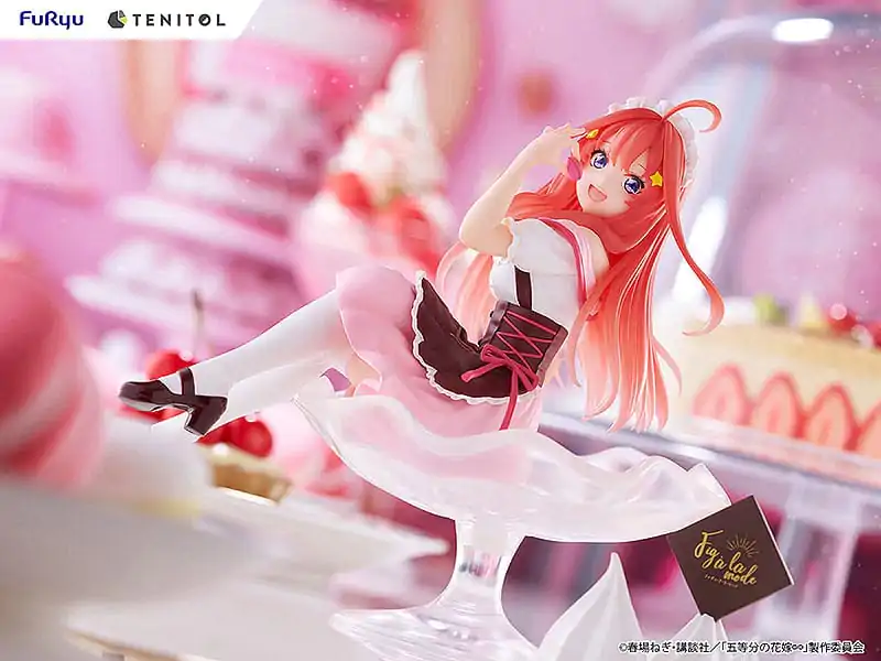 The Quintessential Quintuplets Tenitol Fig a la mode PVC Kip Itsuki Nakano 12 cm fotografija izdelka