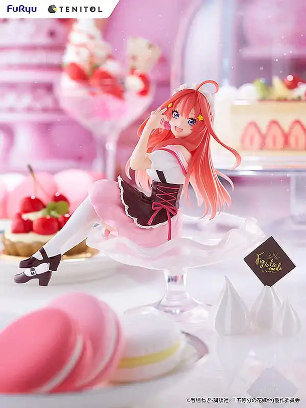 The Quintessential Quintuplets Tenitol Fig a la mode PVC Kip Itsuki Nakano 12 cm fotografija izdelka