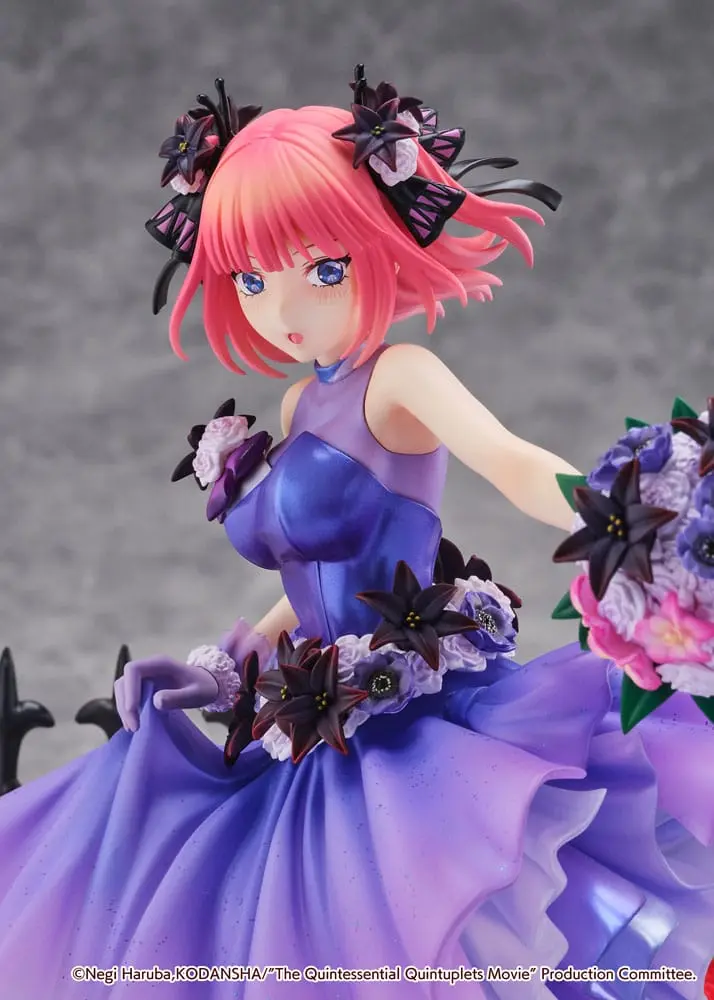 The Quintessential Quintuplets: The Movie PVC kip 1/7 Nino Nakano Floral Dress Ver. 25 cm fotografija izdelka