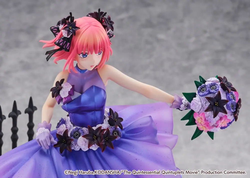 The Quintessential Quintuplets: The Movie PVC kip 1/7 Nino Nakano Floral Dress Ver. 25 cm fotografija izdelka