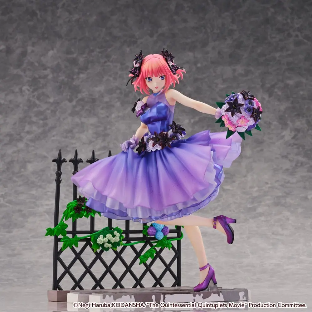 The Quintessential Quintuplets: The Movie PVC kip 1/7 Nino Nakano Floral Dress Ver. 25 cm fotografija izdelka