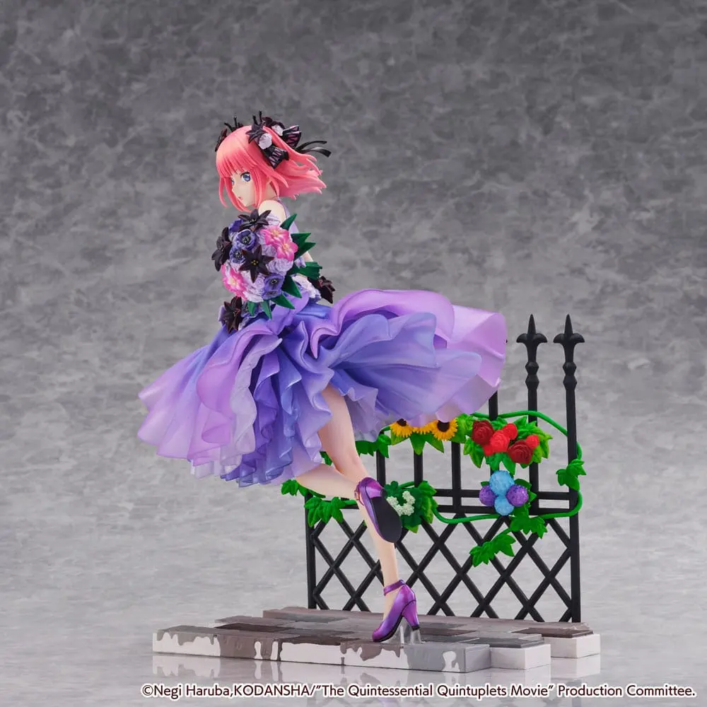 The Quintessential Quintuplets: The Movie PVC kip 1/7 Nino Nakano Floral Dress Ver. 25 cm fotografija izdelka