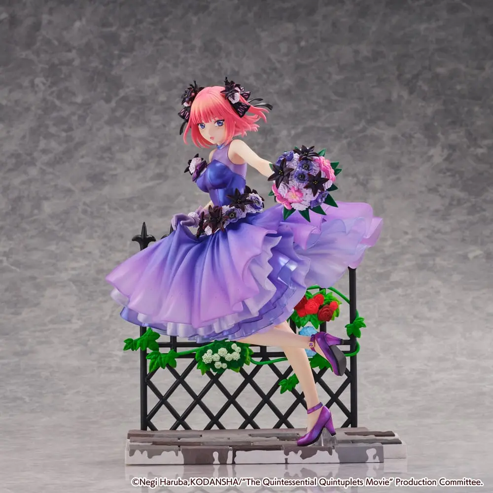 The Quintessential Quintuplets: The Movie PVC kip 1/7 Nino Nakano Floral Dress Ver. 25 cm fotografija izdelka