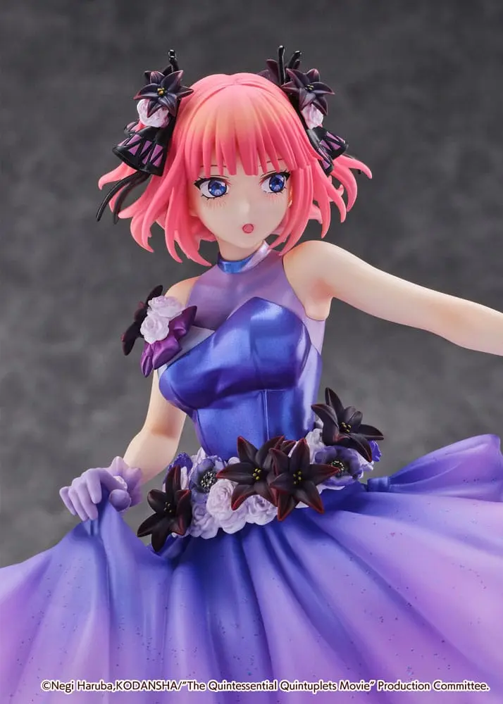 The Quintessential Quintuplets: The Movie PVC kip 1/7 Nino Nakano Floral Dress Ver. 25 cm fotografija izdelka