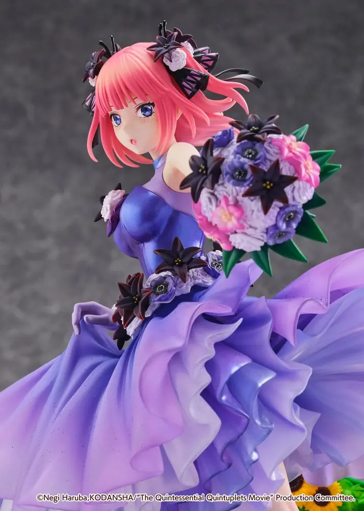 The Quintessential Quintuplets: The Movie PVC kip 1/7 Nino Nakano Floral Dress Ver. 25 cm fotografija izdelka