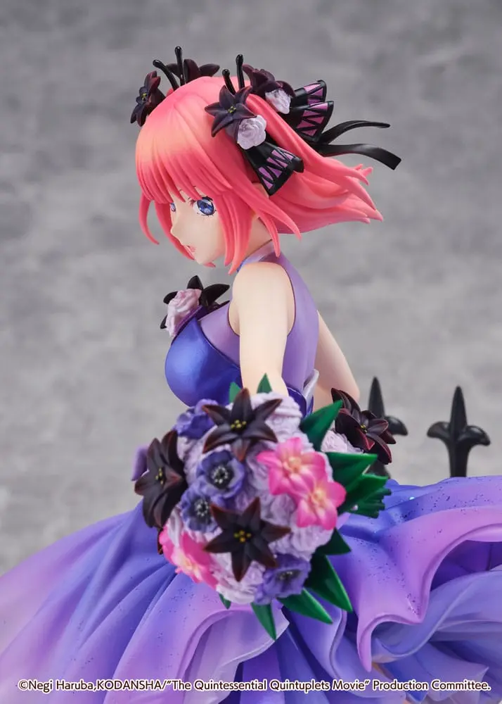 The Quintessential Quintuplets: The Movie PVC kip 1/7 Nino Nakano Floral Dress Ver. 25 cm fotografija izdelka