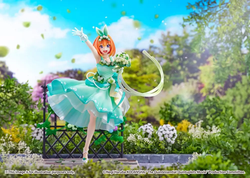 The Quintessential Quintuplets: The Movie PVC kip 1/7 Yotsuba Nakano Floral Dress Ver. 26 cm fotografija izdelka