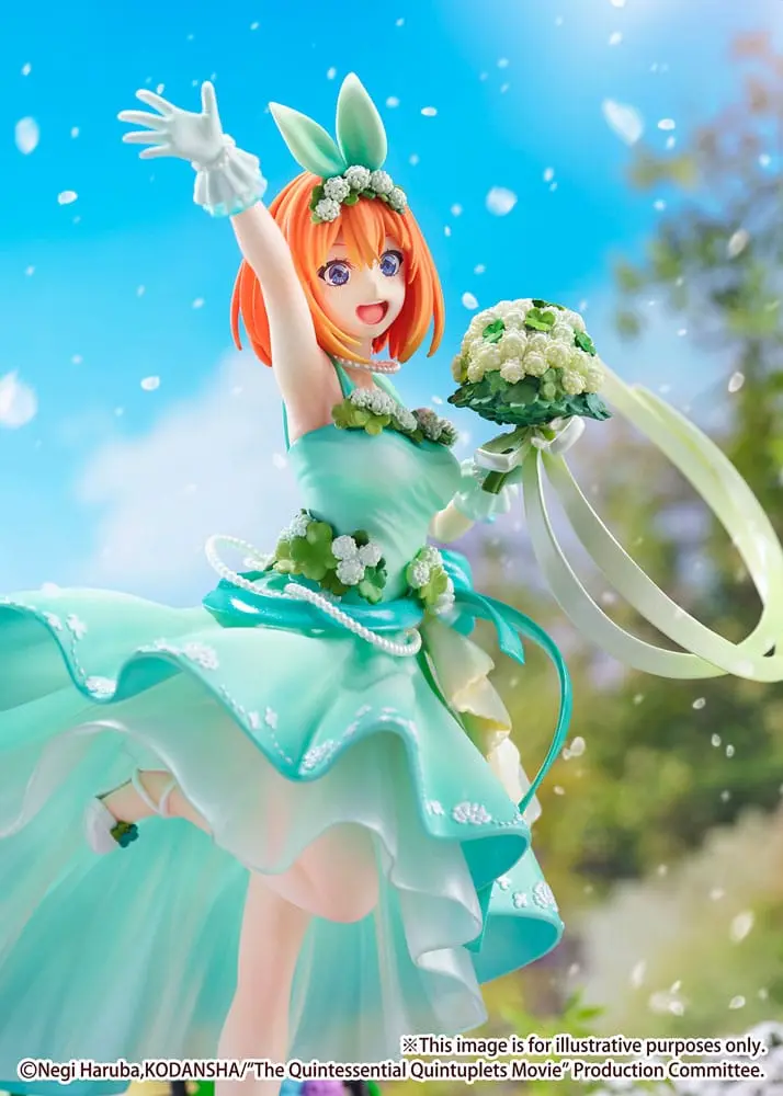 The Quintessential Quintuplets: The Movie PVC kip 1/7 Yotsuba Nakano Floral Dress Ver. 26 cm fotografija izdelka