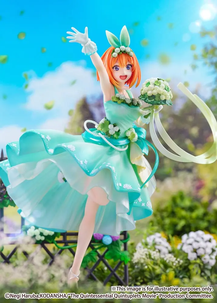 The Quintessential Quintuplets: The Movie PVC kip 1/7 Yotsuba Nakano Floral Dress Ver. 26 cm fotografija izdelka