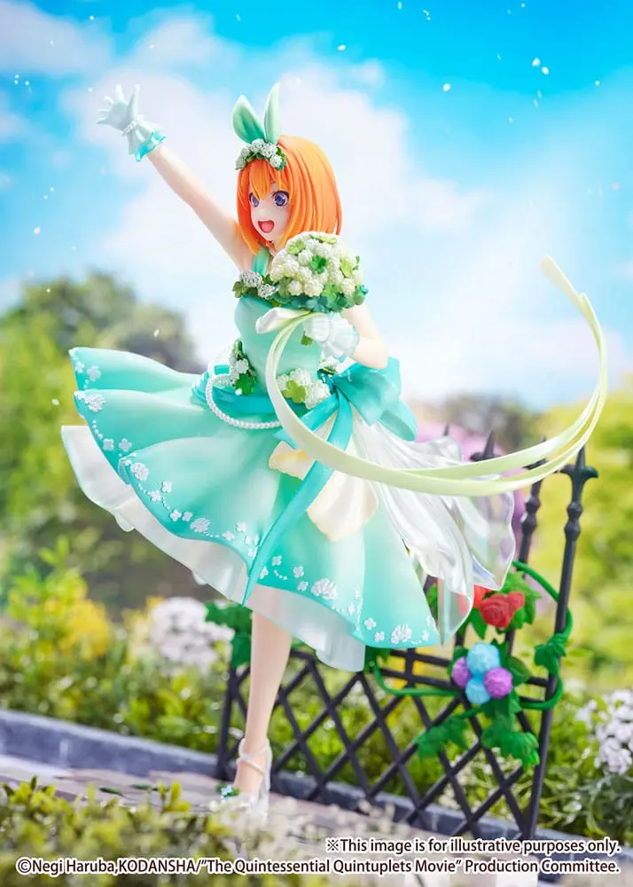 The Quintessential Quintuplets: The Movie PVC kip 1/7 Yotsuba Nakano Floral Dress Ver. 26 cm fotografija izdelka