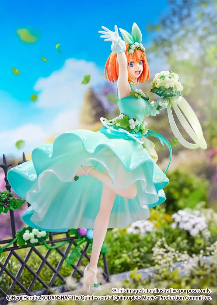 The Quintessential Quintuplets: The Movie PVC kip 1/7 Yotsuba Nakano Floral Dress Ver. 26 cm fotografija izdelka