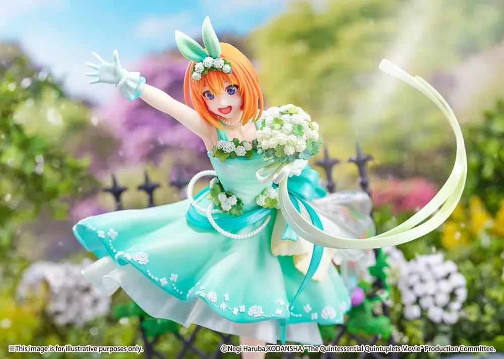 The Quintessential Quintuplets: The Movie PVC kip 1/7 Yotsuba Nakano Floral Dress Ver. 26 cm fotografija izdelka