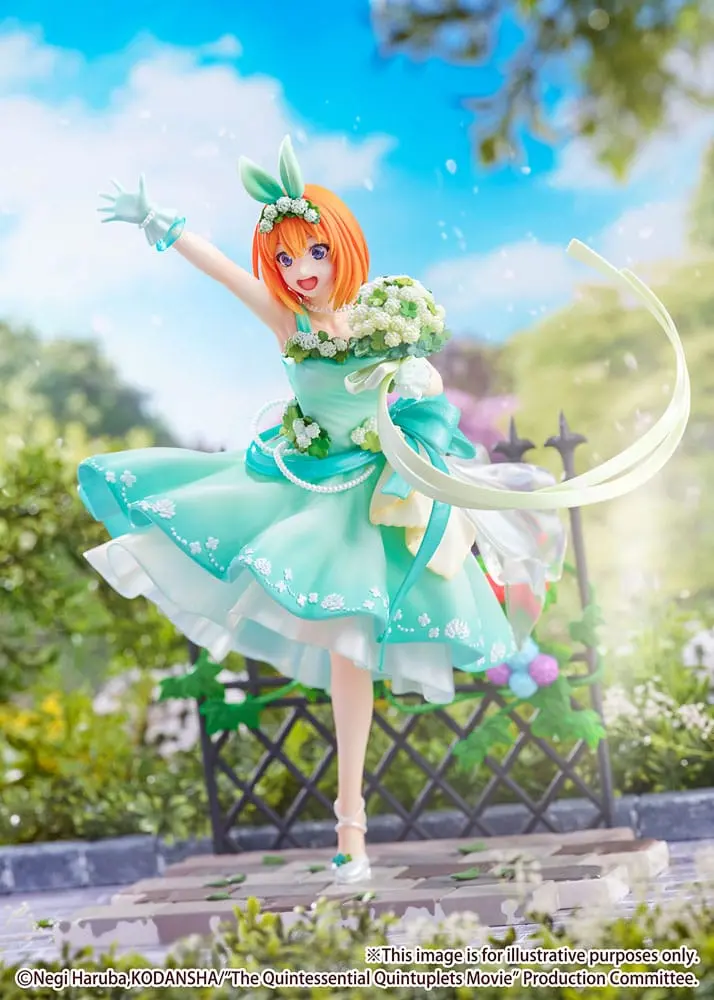 The Quintessential Quintuplets: The Movie PVC kip 1/7 Yotsuba Nakano Floral Dress Ver. 26 cm fotografija izdelka