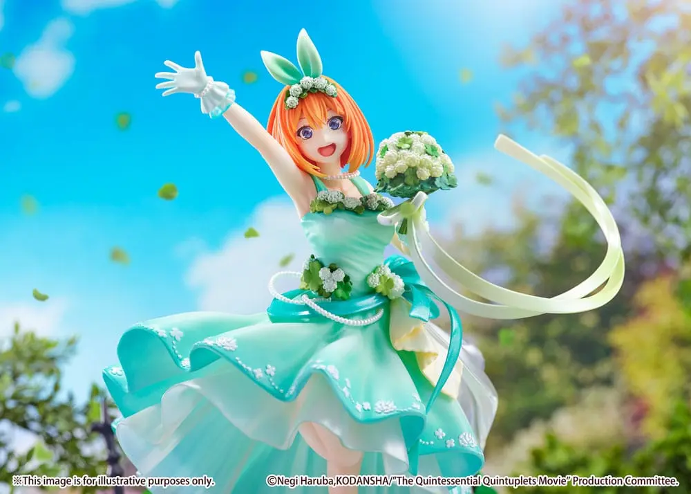 The Quintessential Quintuplets: The Movie PVC kip 1/7 Yotsuba Nakano Floral Dress Ver. 26 cm fotografija izdelka