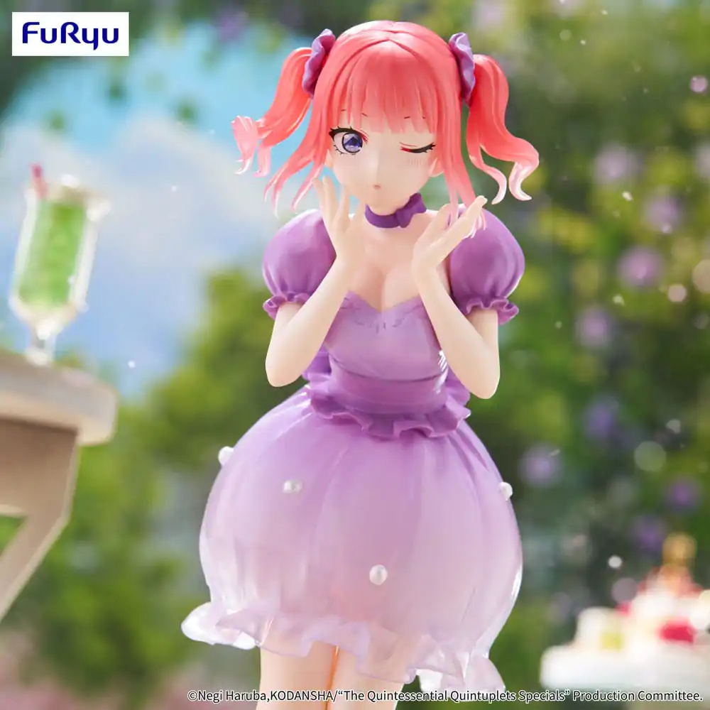 The Quintessential Quintuplets Trio-Try-iT PVC kip Nakano Nino Pastel Dress Ver. 21 cm fotografija izdelka