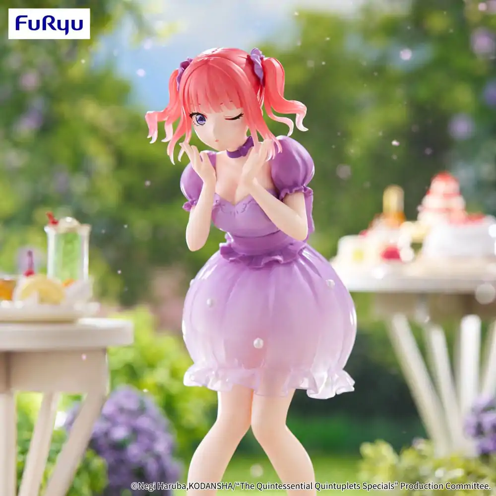 The Quintessential Quintuplets Trio-Try-iT PVC kip Nakano Nino Pastel Dress Ver. 21 cm fotografija izdelka