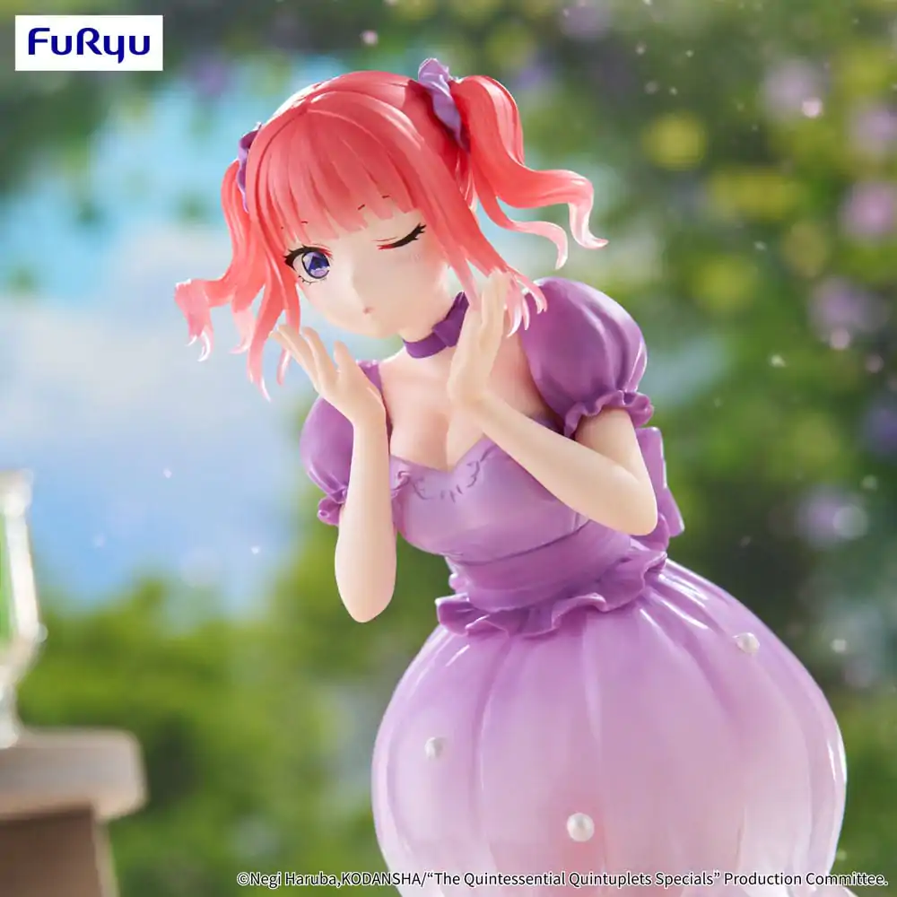 The Quintessential Quintuplets Trio-Try-iT PVC kip Nakano Nino Pastel Dress Ver. 21 cm fotografija izdelka