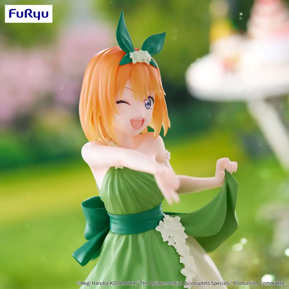 The Quintessential Quintuplets Trio-Try-iT PVC Kip Nakano Yotsuba Pastel Dress Ver. 22 cm fotografija izdelka